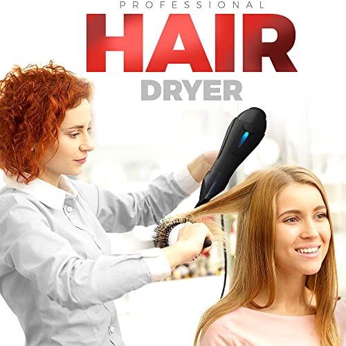Professional 2200W Diffuser Hair Dryer for Curly and Natural Wavy Hair